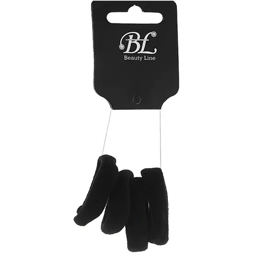 Прикраса для волосся Beauty Line чорний 4 шт. (405015) - фото 1