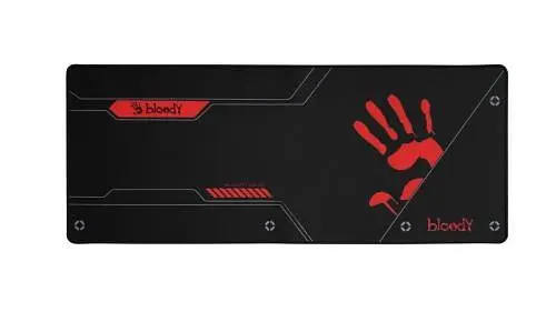 Коврик Bloody BP-50L игровой скорость и точность при игре и работе 750x300x3 мм - фото 1