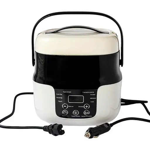 Дорожня автомобільна мультиварка Rotex M20 12-24В рисоварка 2л 6 програм 180 Вт - фото 1