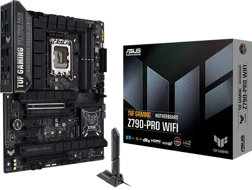 Материнская плата Asus Z790-Pro TUF Gaming Wi-Fi LGA 1700 (TUF GAMING Z790-PRO WIFI) Б/У - фото 1