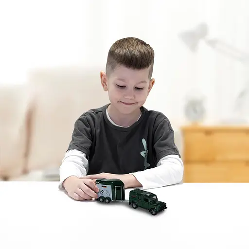 Ігровий набір TechnoDrive Land Rover з причіпом і фігурками коней (520460.270) - фото 16