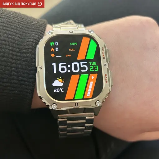 Годинник Smart Respect X Silver з компасом - фото 15