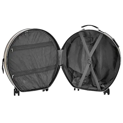 Валіза Semi Line 24" M Champagne/Black (T5674-3) - фото 2