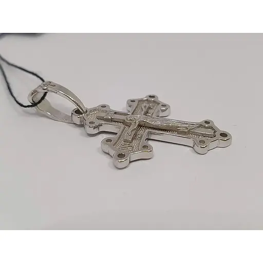 Серебряный крест Харьковская ювелирная фабрика Распятие Христа. 3525-РПЛ - фото 2