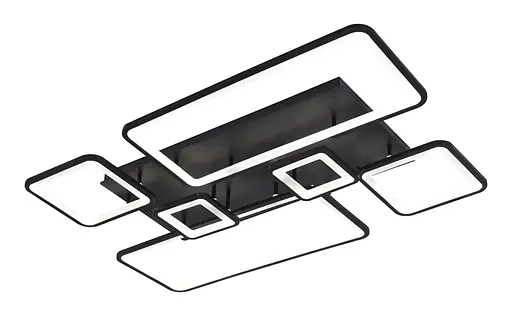 Люстра светодиода Valeso V YZD5055 BK - фото 2