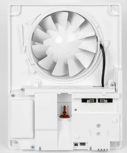 Вентилятор бытовой вытяжной Vents 100 ДЛ с термоактуатором Белый 30412 - фото 5