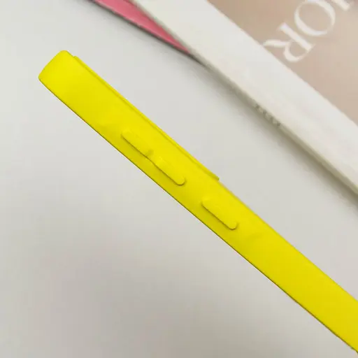 Чехол Lakshmi Silicone Cover Full Camera (A) для Samsung Galaxy S23 FE Желтый / Flash - фото 4