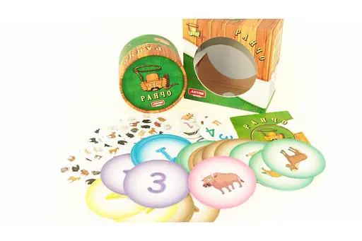 Настільна гра "Ранчо" 1014 в тубі - фото 2