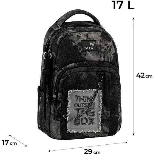 Рюкзак Kite Education teens 2578M Denim Core - фото 10