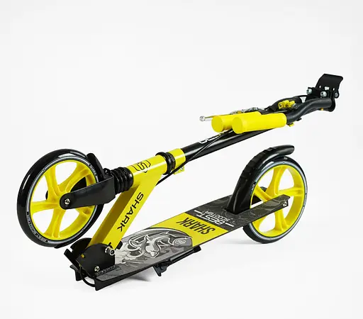 Складний дитячий двоколісний самокат Best Scooter SH25048 Shark - фото 7