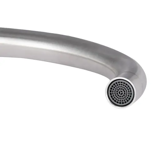 Змішувач для кухні Lidz Wind 013F, Nickel LDWIN013FNKS43390 - фото 2