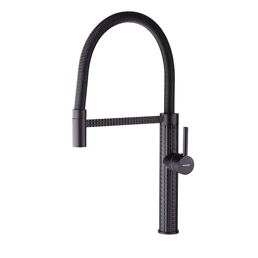 Змішувач для кухні Mixxus Premium Spark 017 Black MI6969 Чорний матовий - фото 5