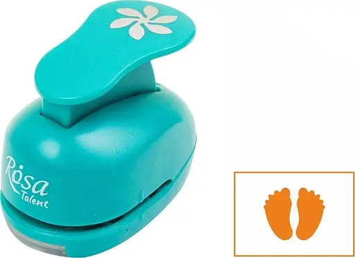 Фігурний діркопробивач Слід 2,5см Rosa Talent - фото 1