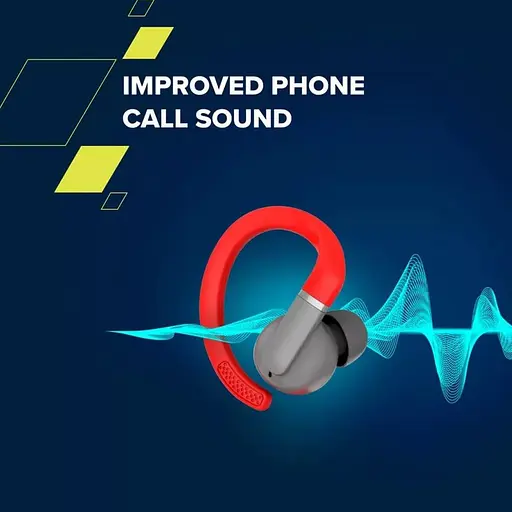 Навушники Canyon TWS OnRun 11 Sport Wireless charge Red (CNS-TWS11R) - фото 4