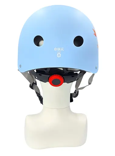 Комплект дитячий шолом та захист Yongkang GB24429-2009 S (5-9 р) блакитний лев (G0001885) - фото 5