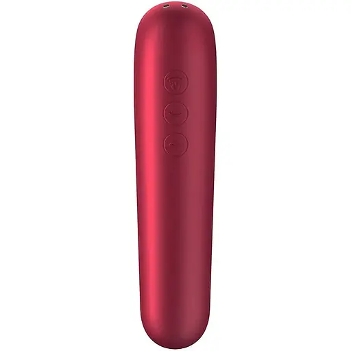 Смарт-вибратор и вакуумный стимулятор 2в1 Satisfyer Dual Love Pink - фото 2