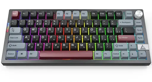 Клавиатура MONTECH MKey PRO Compact Darkness (Yellow Switch) (MKPRO75DY) - фото 1