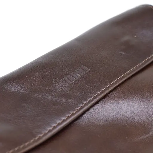 Кожаная мужская сумка TARWA 23.5х14.5х4 см sum0026121 - фото 6