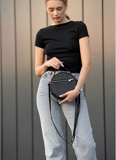 Жіноча сумка Sambag 20х20х10 см 000273042 - фото 6