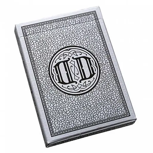 Карти гральні United States Playing Card Company Smoke & Mirrors 15th Anniversary Editon - Smoke (white box) (ВР_SMAES) - фото 1