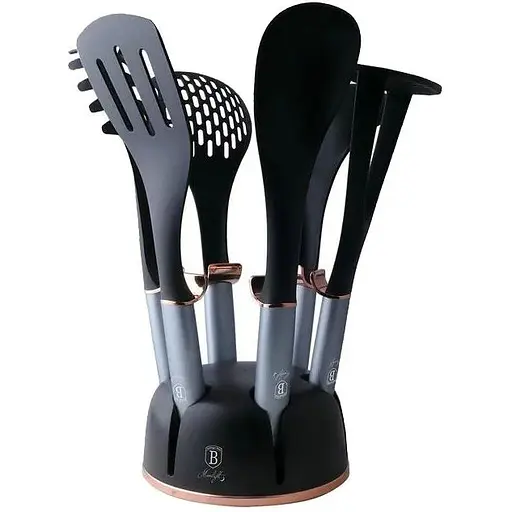 Набор кухонных принадлежностей Berlinger Haus Moonlight Edition 7 предметов (BH-6242)