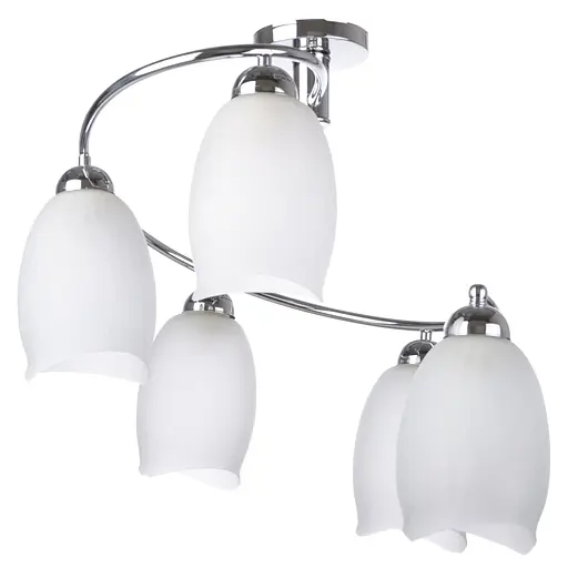 Люстра потолочная Brille классическая E27 60W CH (LK-267C/5)