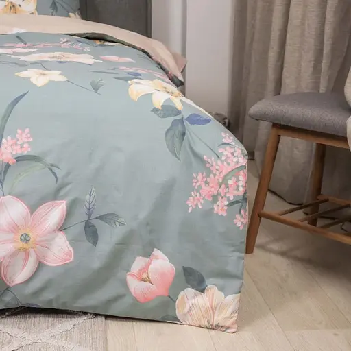 Комплект постільної білизни Viluta євро ранфорс 22213 100% бавовна - фото 3