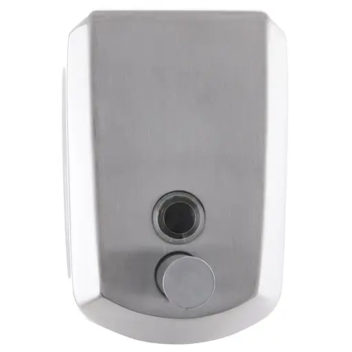 Дозатор для рідкого мила настінний Zerix LR404 ZX2716, Нержавіюча сталь - фото 1