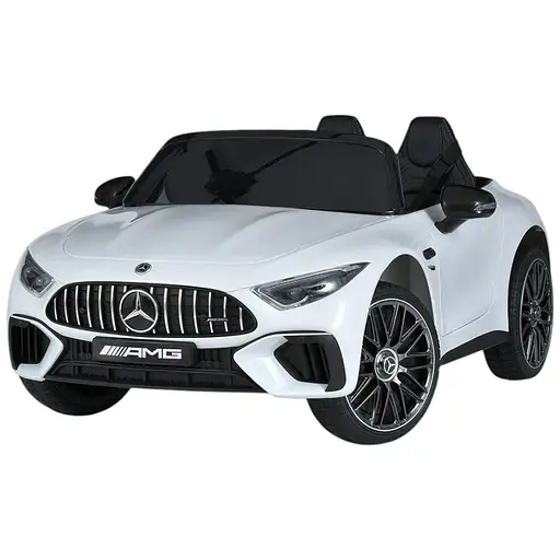 Электромобиль детский M 5098EBLR-1 до 35 кг с 5-точечными ремнями безопасности скорость 3–8 км/ч белый