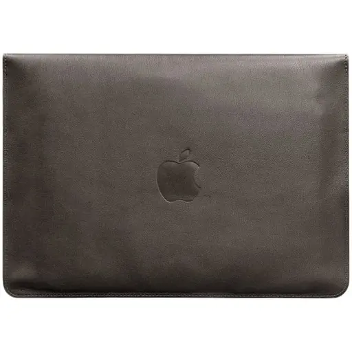 Кожаный чехол-конверт BlankNote на магнитах для MacBook Air 15 (2023) Темно-бежевый - фото 1