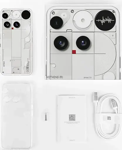 Смартфон Nothing Phone (3) 16/512GB White (Global) - фото 6