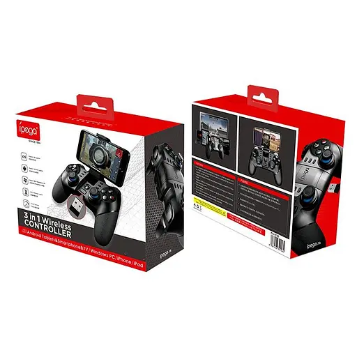 Игровой контроллер iPega PG-9156 Batman 3 в 1 IOS/Android/Win 7/8/10 Bluetooth - фото 7