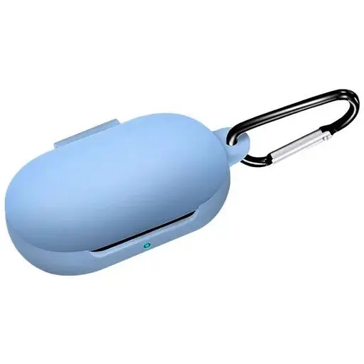 Чохол-накладка DK Silicone Candy Friendly карабін для Samsung Galaxy Buds Plus (R175) (011385) (lilac)