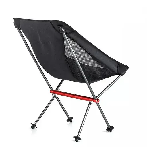 Туристическое раскладное кресло Naturehike YL05 NH18Y050-Z (Черное) - фото 2