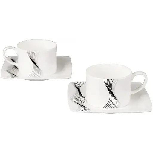 Набор чайных чашек с блюдцами NP81SETTEA 2+2