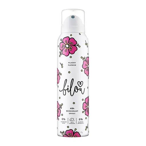 Дезодорант-спрей Bilou Deodorant Spray Flashy Flower Bilou 150 мл - фото 1