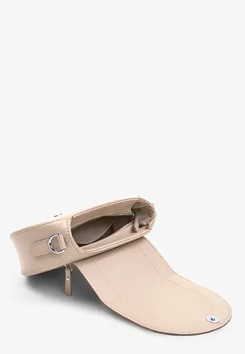 Жіноча шкіряна сумка Mandy світло-бежева - фото 10