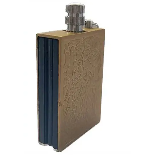 Сірник вічний бензиновий Dolphin HL-83 Gold з візерунками (10926)