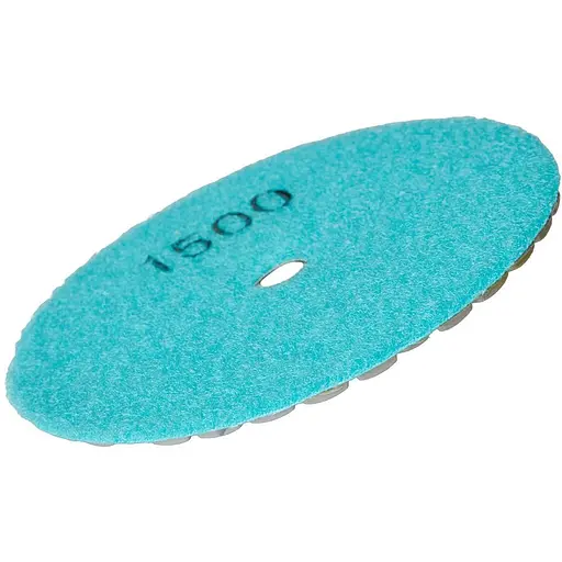 Круг алмазний Alloid Building Tools Hexagon шліфувальний на липучці 100 мм зерно 1500 (DD-63392) - фото 3