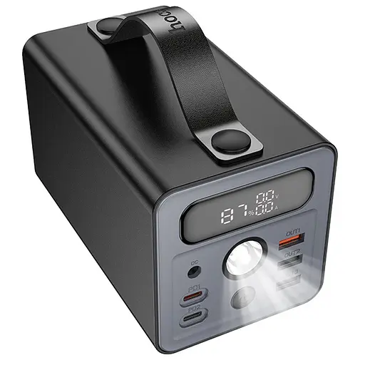 Портативний ЗП Power Bank Hoco J138 22.5W+PD20W+DC12V 60000 mAh Black