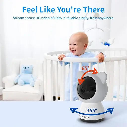 Видеоняня Baby Monitor T6 цифровая беспроводная - фото 8