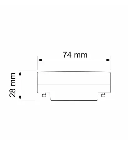Світлодіодна лампочка Goldlux 327062 Led GX53 1x6W 3000K 660Lm Біла - фото 2