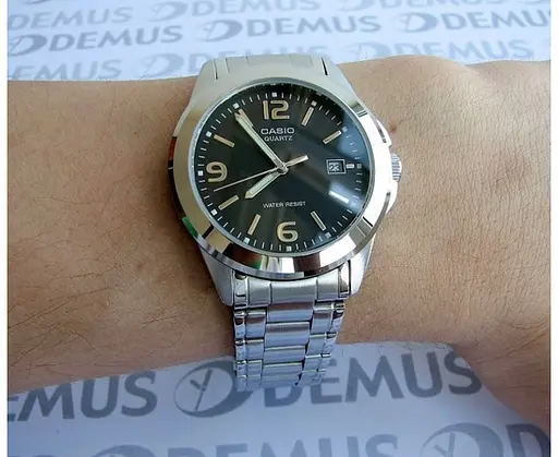 Чоловічі кварцові годинники наручні японські оригінальні Casio MTP-1259D-1AEF (модуль №2784) - фото 3