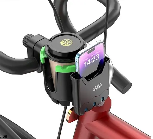 Холдер XO C125 Bicycle/Motorcycle water cup holder Черный - фото 3
