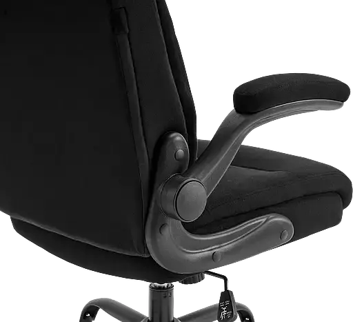 Офисное кресло GT Racer черное (B-3021 Fabric Black) - фото 5