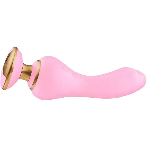 Вибратор для точки G Shunga Sanya Light Pink Гибкий ствол - фото 3