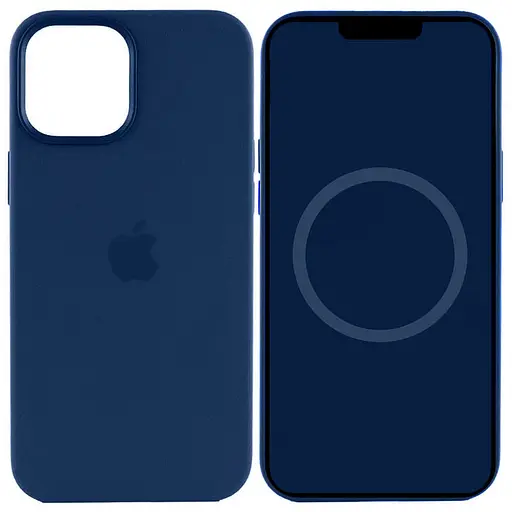Чохол Epik Silicone case AAA with Magsafe and Animation для Apple iPhone 15 Pro 6.1 Синій/Storm Blue