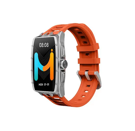 Смарт-часы Smart Watch iMiki MB-1 Super AMOLED 1.64 (456x280) 230мАч Silver - фото 2