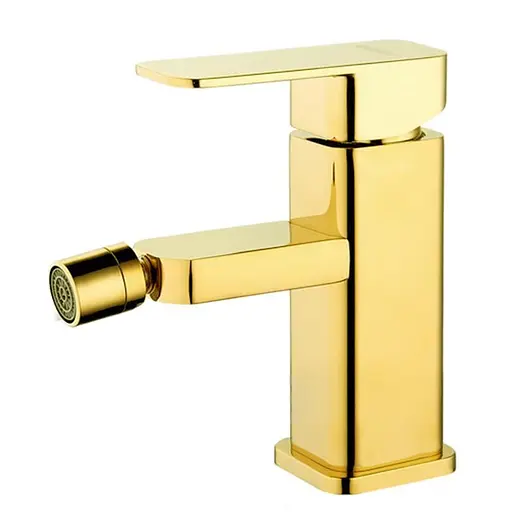 Змішувач для біде Zegor LEB2-123KG одноважільний золотий 30412 - фото 2