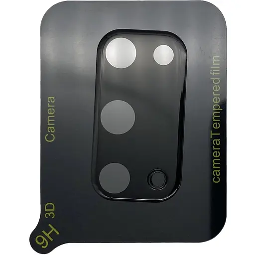 Захисне скло на камеру DK 3D Color Glass для Realme X7 Pro black